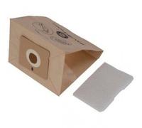 Rowenta ZR003901 Paper Bags and Filter Kit for Compacteo Ergo, City, Mini Space (Pack of 6+2), 1800 W, White