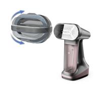 Rowenta DR8865 Pure Force 3-in-1 Steamer & Iron, DR8865U1, Black and Pink