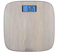 Rowenta Origin Light Wood BS1600 Bathroom Scale with Large Display, Wood Finish, Auto On, Multiple Measurements, 160kg Capacity with 100g Graduation, AAA Batteries Included