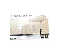 Rowenta Pro Power+ Hair Dryer with Strong and Professional AC Motor with Long Life Concentrator 6mm Volume Diffuser for a Variety of Wrinkles Ion Technology CV7243F0