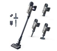 Rowenta X-Pert RH6831EO 6.60 Battery Vacuum Cleaner, 100 W Power, 45 Minutes Runtime, Wireless & Bagless, LED Brush Head, Very Light, 0.55 L Dust Container, Includes Crevice Nozzle & Wall Bracket