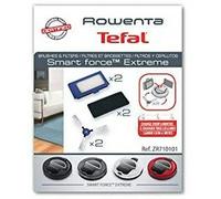 Rowenta ZR7101ES - Pack of 2 side brushes and 4 filters, accessories for smart force extreme robot vacuum cleaner (2 fine dust filters and 2 foam filters)