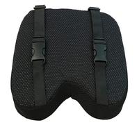 Rower Seat Pad High Density 7cm Foam Cushion Anti Slip Rubberized Material Exercise Comfort Strap On Design Accessories For All Rowing Machines Easy Mount Size 12.6x8.66x2.76inch Washable