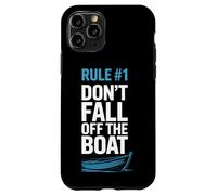 Rowers Rule Number One Dont Fall Off The Boat Rowing Team Case for iPhone 11 Pro