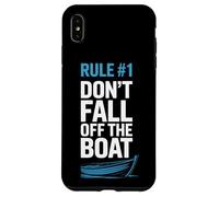 Rowers Rule Number One Dont Fall Off The Boat Rowing Team Case for iPhone XS Max