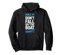 Rowers Rule Number One Dont Fall Off The Boat Rowing Team Pullover Hoodie