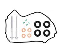 RowGlow 15pcs Injector Seals Transit Mk7 2.2 2.4 3.2 TDCI 6C1Q-6K780-AB, Injector Seal Washer O-Ring and Injector Bolts Kit Compatible with Fiestaa Relay Ducato(15pcs)