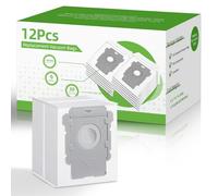 Rowhalf 12 Pack Vacuum Bags, Effective Dust Filtration, Compatible with iRobot Roomba Bags i & s & j Series, Replacement for i3+, i4+, i6+, i7, i7+(7550) j7, j7+i8+, s9+ Automatic Dirt Disposal Bags