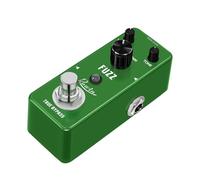 Rowin LEF-306 Fuzz Pedal - Mini Analog Fuzz Guitar Effect with Legendary Big Muff-Style Tone, Dynamic Full & Sweet Sound, True Bypass, Metal Shell - Perfect for Beginners