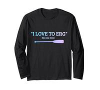 Rowing Boat Crew Funny Rower Coxswain Sculling Long Sleeve T-Shirt