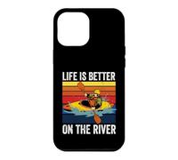 Rowing Canoe Kajak | Rower | Life Is Better On The River Case for iPhone 12 Pro Max