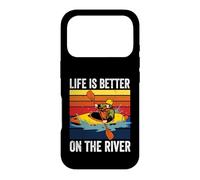 Rowing Canoe Kajak | Rower | Life Is Better On The River Case for iPhone 17 Pro