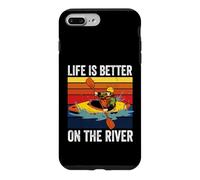 Rowing Canoe Kajak | Rower | Life Is Better On The River Case for iPhone 7 Plus/8 Plus