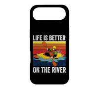 Rowing Canoe Kajak | Rower | Life Is Better On The River Case for iPhone Air