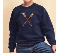Rowing Christmas Jumper The Alphabet Gift Shop Navy 1-2 Years