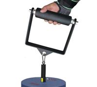 Rowing Grips - 6.25 Inch Cable Row Haņdłe | Steel Fitness Attachment - Heavy Duty Non-Slip Design for Full Body Strength Training at Home or in the Gym, Supports Back, Arm and Shoulder Trai