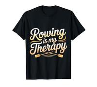 Rowing is My Therapy Rower Sports Training ||- T-Shirt