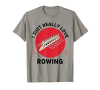 Rowing Lover I Just Really Love Rowing Lover T-Shirt
