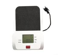 Rowing Machine Counter Meter With 2-Pin SM Connector,ABS Display Monitor With Phone Holder,Shows Time Count Calories SPM For Fitness Equipment(White)
