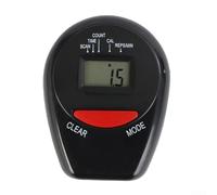 Rowing Machine Electronic Meter 3V LED Display for Time Frequency Calorie Heart Rate Tracking Multi-Function Hydraulic Exercise Counter for Homes Fitness Use