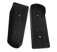 Rowing Machine Foot Pedals Plastic Replacement Pedals for Exercise Bikes | Black PP Build, Textured Skid-resistant Surface, M10 Hole Mount, Quick Repairs for Indoor Cycling