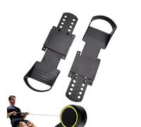 Rowing Machine Pedals - Adorable Rowing Machine Foot Pedals, 1 Pair of Rowing Machine Parts, Non-Slip Texture Design Exercises, Rowing Foot Pedals, Attractive Rowing Foot Pedals for the Gym