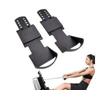 Rowing Machine Replacement Pedals | 1 Pair Fitness Equipment Accessories | Anti-Slip Texture Design Rowing Foot Pedels for Daily Workout