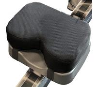 Rowing Machine Seat Cushion, Fits Concept 2, Black, Thicker Foam, Washable, Non-slip, Comfortable Seat Pad