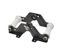 Rowing Machine Seat Support Base with Rollers, 22 x 14. x 7. cm, Metal Construction, Smooth Gliding & Wobble- Stability, for Maintenance