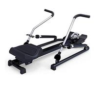 Rowing Machine with Digital Monitor and Hydraulic Resistance System for Full-Body Workout at Home