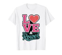 Rowing Mom Loves Rower Crew Mother Daughter Son Identity T-Shirt