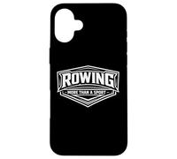 Rowing More Than A Sport Row Crew Team Rower Athlete Quote Case for iPhone 16 Plus
