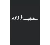 rowing: Rower Evolution rowing boat rowing club |Notebook DIN A5 6x9 inch |planner diary notebook |120 pages |Dotted grease book
