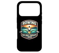 Rowing The Only Therapy I Need Row Crew Rower Quote Saying Case for iPhone 17 Pro