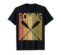 Rowing Vintage Rowboat Sculling Retro Rower Sculler T-Shirt