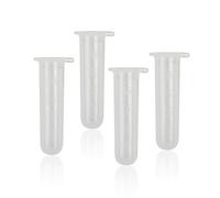 Rowiz 5ml plastic EP Lab Centrifuge Tube Vial Test Tube,Sample Bottle Test Tube with Round Bottom, Liquid Test Bottle with Graduation and Cap Packaging 50 PCS