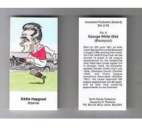 Rowland Association Footballers ROWLAND Series 3 Arsenal EDDIE HAPGOOD football cigarette card No 8