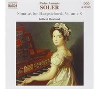 Rowland, Gilbert - Soler-Sonatas for Harpsichord, Vol 8