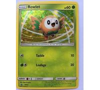 Rowlet SM22 Pokemon Promo Card (SM Promo Series) + 1x TitanCards® Toploader