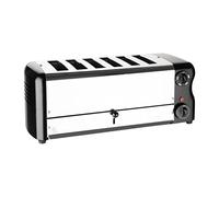 Rowlett 2.6kW Esprit 6-Slot Toaster with 2x Additional Elements & Sandwich Cage | Jet black | CH187