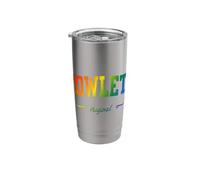 Rowlett Design College Texas LGBTQAI+ Stainless Steel Insulated Tumbler