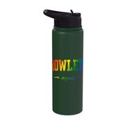 Rowlett Design College Texas LGBTQAI+ Stainless Steel Insulated Water Bottle