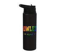 Rowlett Design College Texas LGBTQAI+ Stainless Steel Insulated Water Bottle