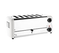 Rowlett Esprit Commercial 6 Slot Toaster 2.6kW CH186, White | Includes sandwich cage for toasties and 2x additional heating elements to ensure continuous commercial operation.