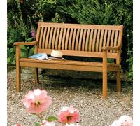 Rowlinson 2 Seater Solid Eucalyptus Hardwood Willington Bench