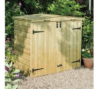 Rowlinson 2 x 240L Apex Double Bin Store