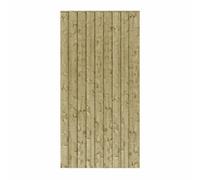 Rowlinson 3 x 6 Vertical Board Gate - Pressure Treated, Brown
