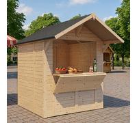 Rowlinson Bertilo Tongue & Groove Market Stall / Kiosk 6X6