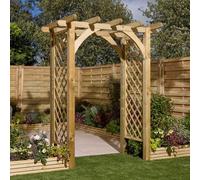 Rowlinson Cheltenham Softwood Arch (H) 2.25M (W) 1.79M (D) 1.3M