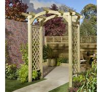 Rowlinson Gloucester Garden Arch - Pressure Treated - Delivery Only